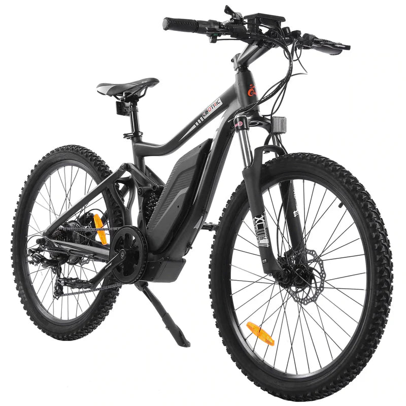 Dual-Suspension Electric Mountain Bike